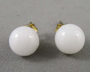 Quartz Gemstone Earrings (Vintage) H072-9