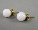 Quartz Gemstone Earrings (Vintage) H072-9