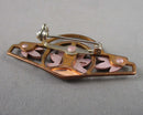Copper Brooch (Vintage) H072-11