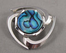 Abalone Shell Brooch (Vintage) H072-12