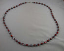 Agate Gemstone Necklace Vintage H072-13