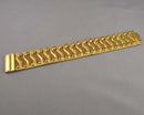 Gold Tone Mesh Bracelet (Vintage) H072-18