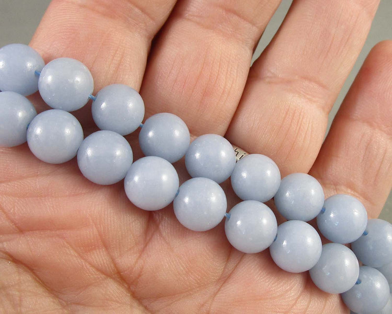 Angelite Beads Round (Various Sizes)