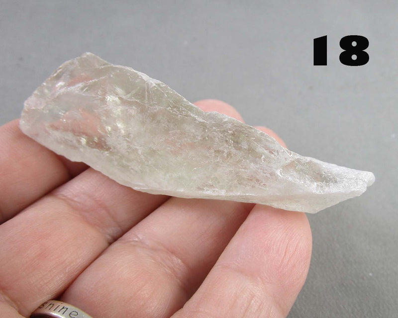 You Choose!   Prasiolite Crystals