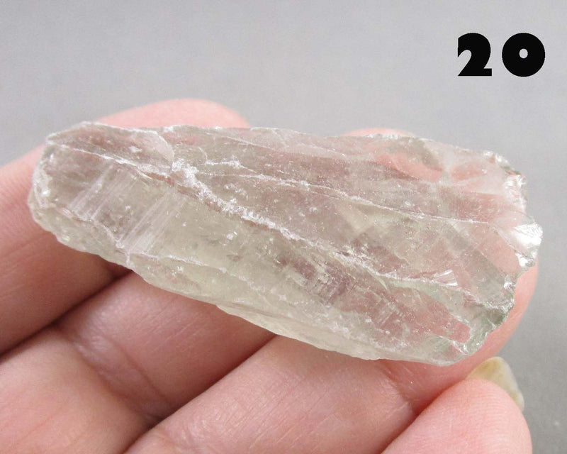 You Choose!   Prasiolite Crystals