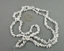 White Howlite Chip Strand 35" Strand (C348)