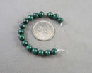 Green Malachite Beads Round Various Sizes