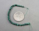 Green Malachite Beads Round Various Sizes