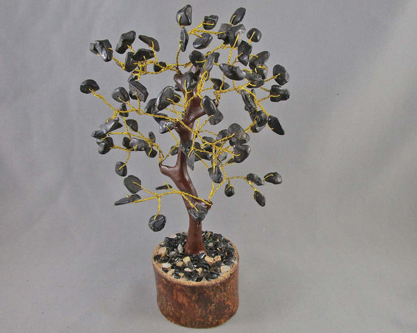 Black Onyx Gemstone Tree 1pc