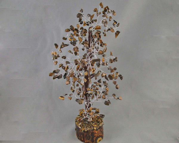 Tiger Eye Gemstone Tree 1pc