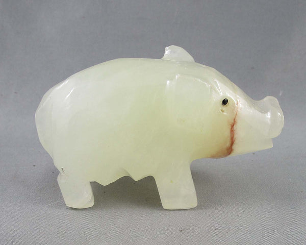 Onyx Stone Pig 1 pc B104-1