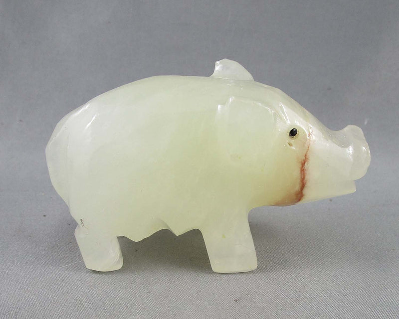Onyx Stone Pig 1 pc B104-1