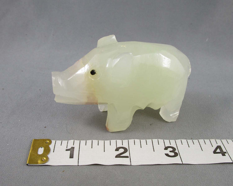 Onyx Stone Pig 1 pc B104-1