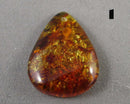 You Choose!  Amber Drilled Cabochon
