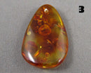 You Choose!  Amber Drilled Cabochon