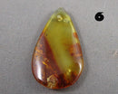 You Choose!  Amber Drilled Cabochon