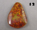 You Choose!  Amber Drilled Cabochon