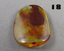 You Choose!  Amber Drilled Cabochon
