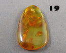 You Choose!  Amber Drilled Cabochon