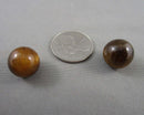 Mini Tiger Eye Crystal Spheres 14mm 2pcs C745