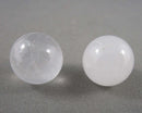 Mini Quartz Crystal Spheres 14mm 2pcs C747