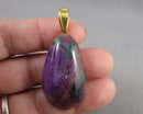 Stichtite Gemstone Pendant (Vintage) H073-2