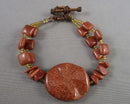 Goldstone Gemstone Bracelet (Vintage) H073-10