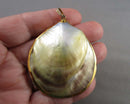 Shell Gemstone Pendant (Vintage) H073-18
