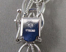 Solid 925 Sterling Silver Charm Bracelet (Vintage) H073-20