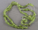 Peridot Beads Mini Chip Strand 16" (C219)