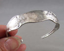 Silver Plated Bracelet Cuff (Vintage) H073-21