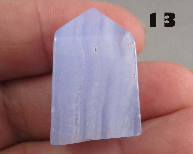 You Choose!  Blue Lace Agate Standing Points