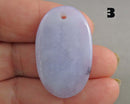 You Choose!  Blue Lace Agate Drilled Pendants