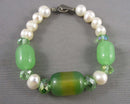 Pearl gemstone Bracelet (Vintage) H076-18