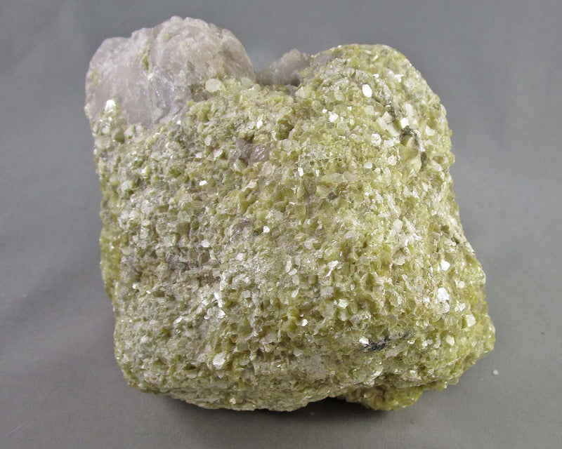 Large Yellow Mica & Smoky Quartz Crystal 1pc
