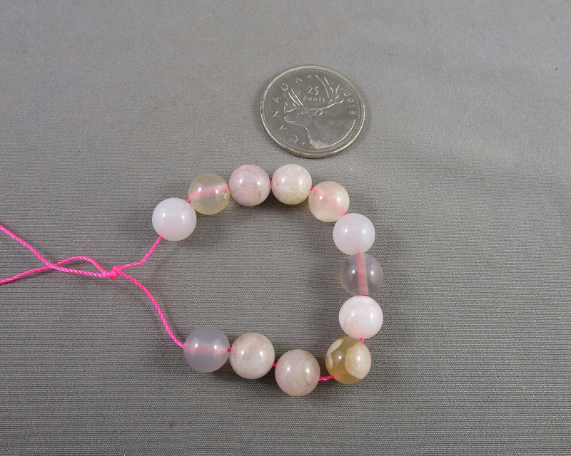 Flower Agate Beads Round (Various Sizes)