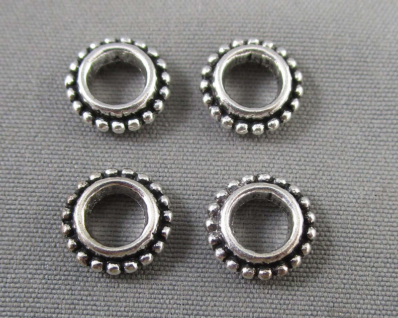Rondelle Spacer Beads 8x2.5mm 40pc C102