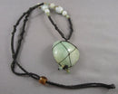 Aventurine Gemstone Necklace (Vintage) H077-14
