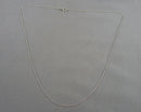 0.7mm Rope Chain 18" Sterling Silver 925  H077-15