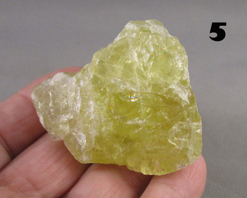 You Choose!  Lemon Quartz Crystals