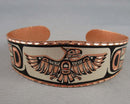 Thunderbird Copper Cuff Bracelet (Vintage) H078-10