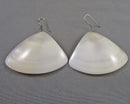 Mother of Pearl Earrings Vintage H078-15