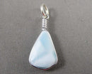 Larimar Gemstone Pendant (Vintage) H079-1