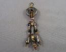 Pyrite Gemstone Pendant (Vintage) H079-3