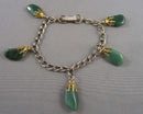Aventurine Gemstone Bracelet (Vintage) H079-11