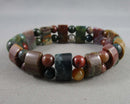 Bloodstone Gemstone Bracelet (Vintage) H080-15