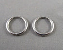 Stainless Steel Huggie Hoop Earrings 1 pair C114
