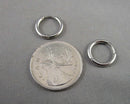 Stainless Steel Huggie Hoop Earrings 1 pair C114