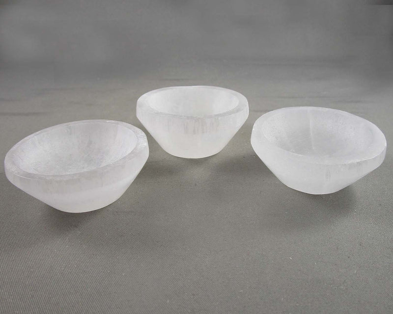 Selenite Bowl 2" 1pc H115