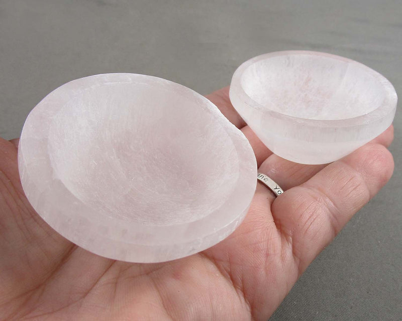 Selenite Bowl 2" 1pc H115